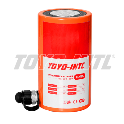 cara menghitung kapasitas hydraulic cylinder TOYO long type