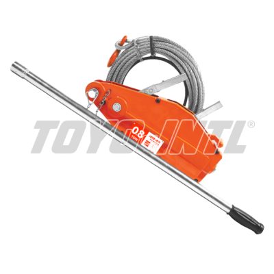 tirfor wire rope pulling hoist Toyo ZNL800 0,8 ton