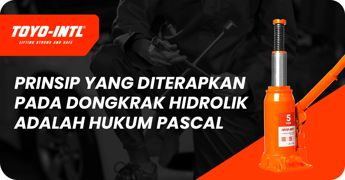 prinsip yang diterapkan pada dongkrak hidrolik adalah