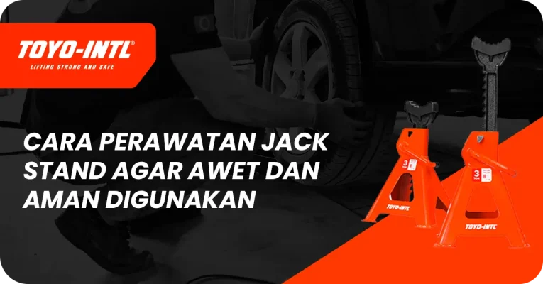 cara perawatan jack stand