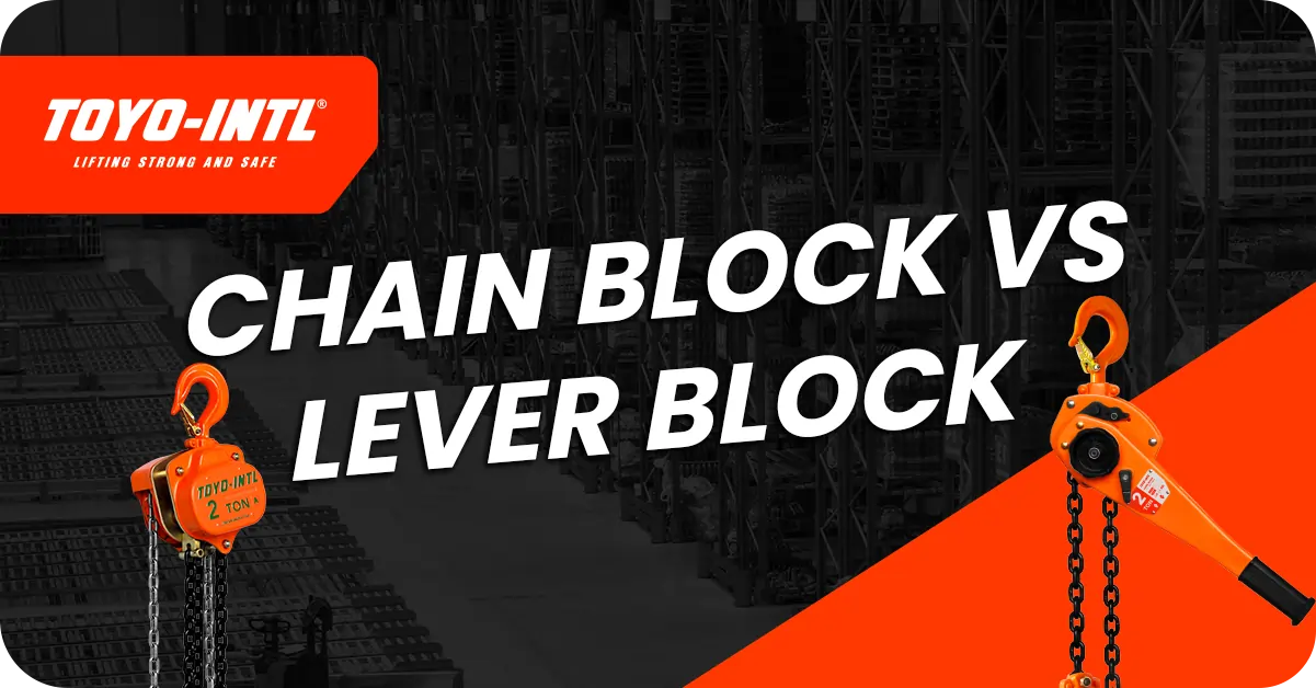 perbedaan chain block dan lever block