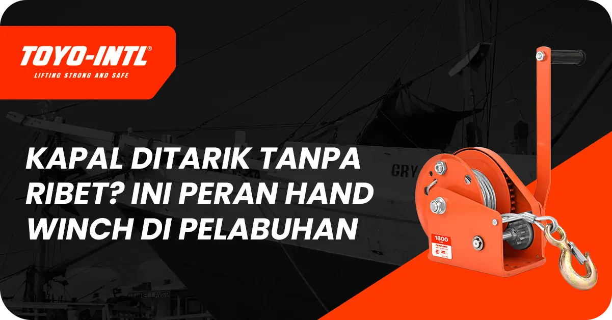 kapal ditarik