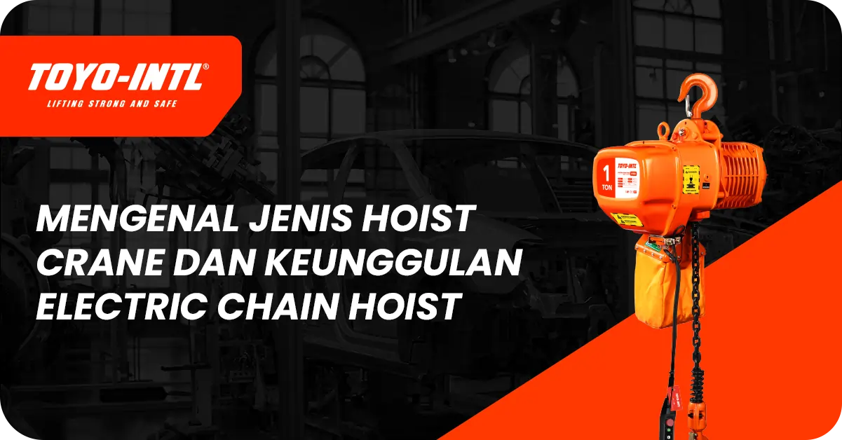 jenis hoist crane