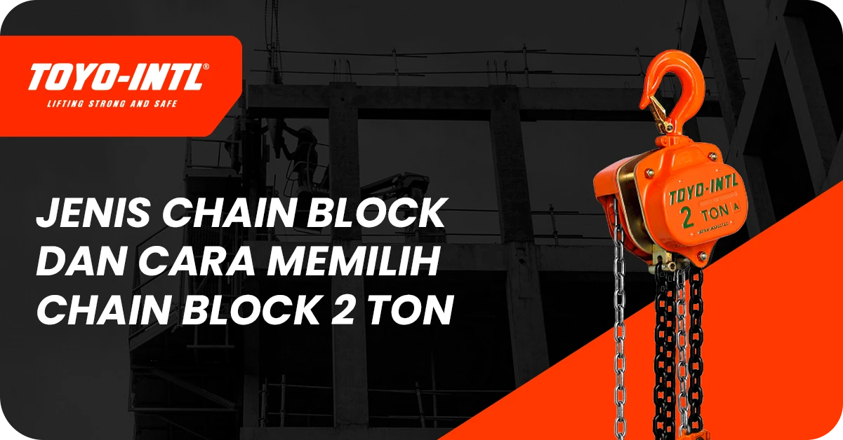 jenis chain block
