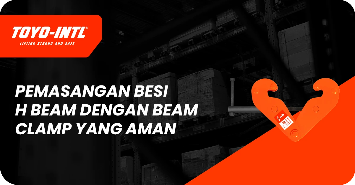 pemasangan besi h beam